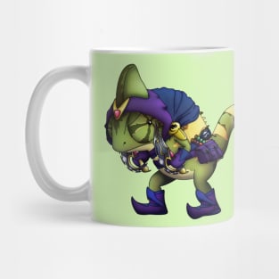 Cartoon Rogue Chameleon Mug